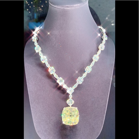 CITRINE Yellow Sterling Silver VVS1 Clarity White Gold Long Dangle Pin Earrings - Picture 4 of 16